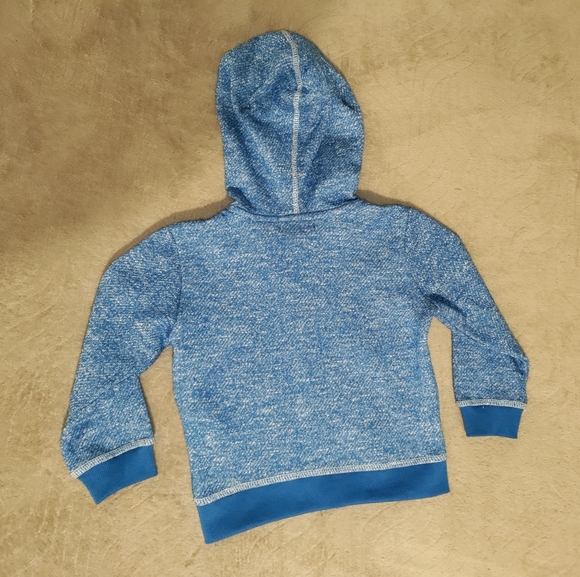 True Religion | Baby/ Kids Zip Up Hoodie Sweatshirt Marled Blue Size 24 months - Picture 2 of 10